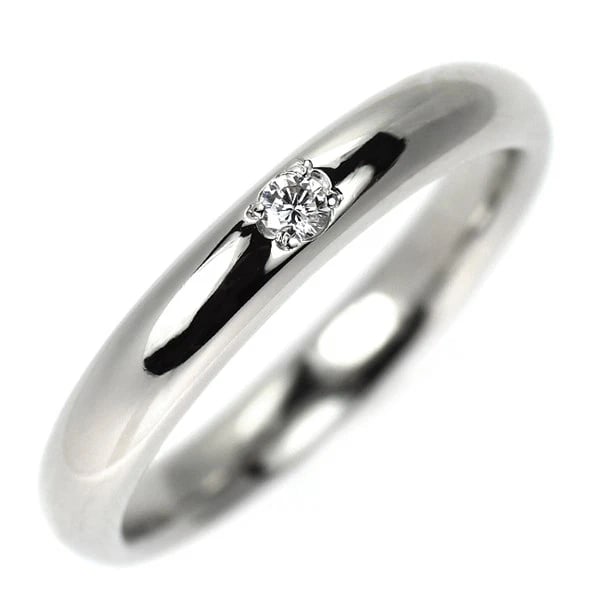 MIKIMOTO PT950 DIAMOND RING: Mikimoto Pt950 diamond ring Brand: Mikimoto Type: Ring Material: Metal Purity 950 Metal Platinum Main Stone/Creation Natural Color: None Size: 4.5 US Accessories: None Accessories Notice: