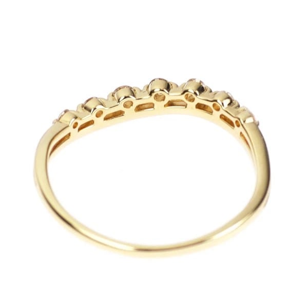 K18YG DIAMOND RING - 2