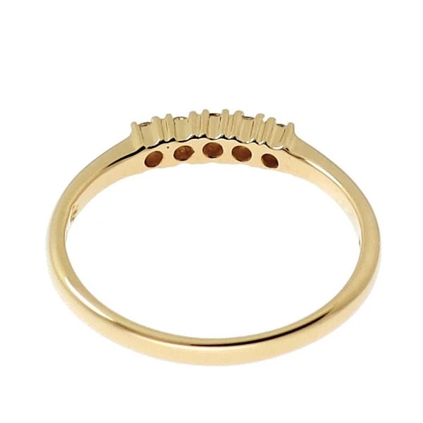 K18YG DIAMOND RING - 2