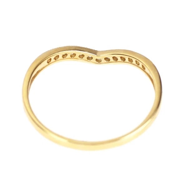 K18YG DIAMOND RING - 2