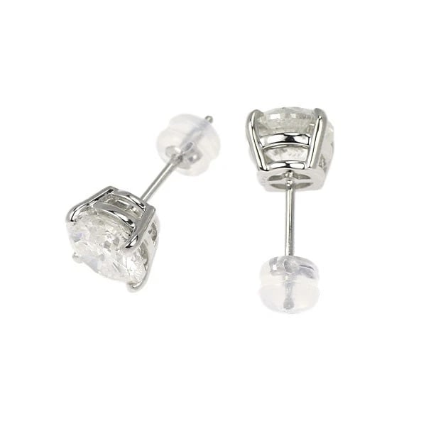 PT900 DIAMOND EARRINGS - 2