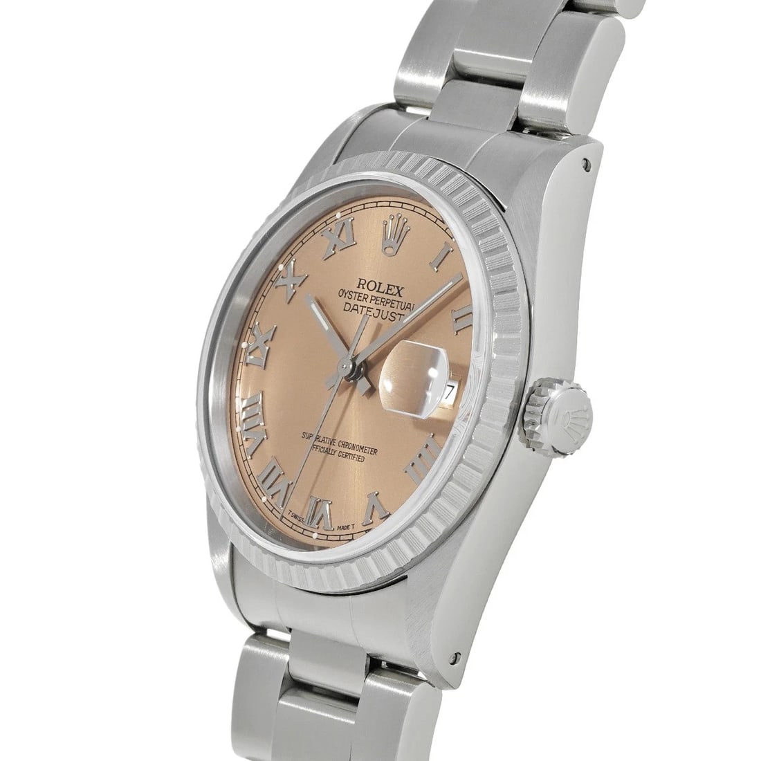 ROLEX DATEJUST PINK WATCH - 2