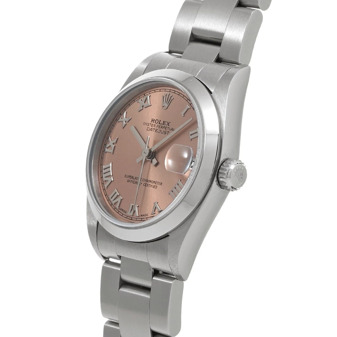 ROLEX DATEJUST PINK WATCH - 2