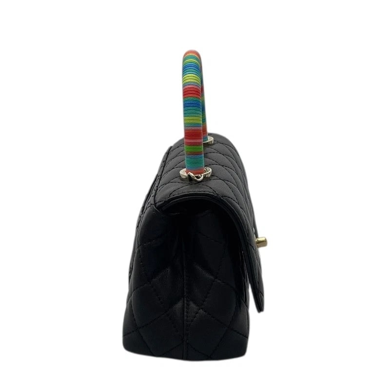 CHANEL COCO HANDLE SHOULDER BAG - 2