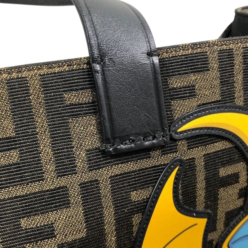FENDI FF LOGO TOTE BAG - 10