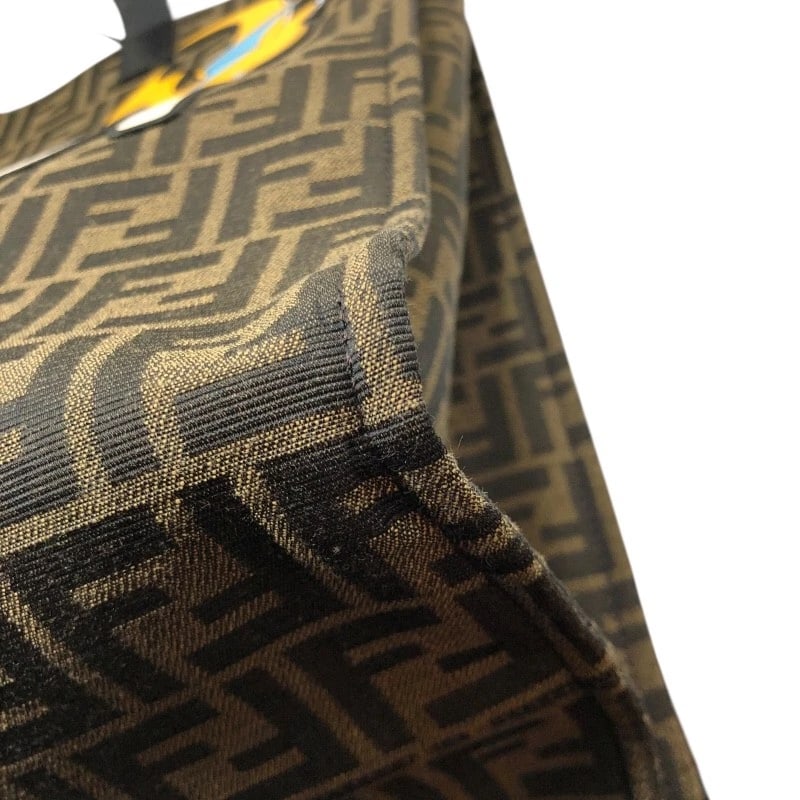 FENDI FF LOGO TOTE BAG - 6