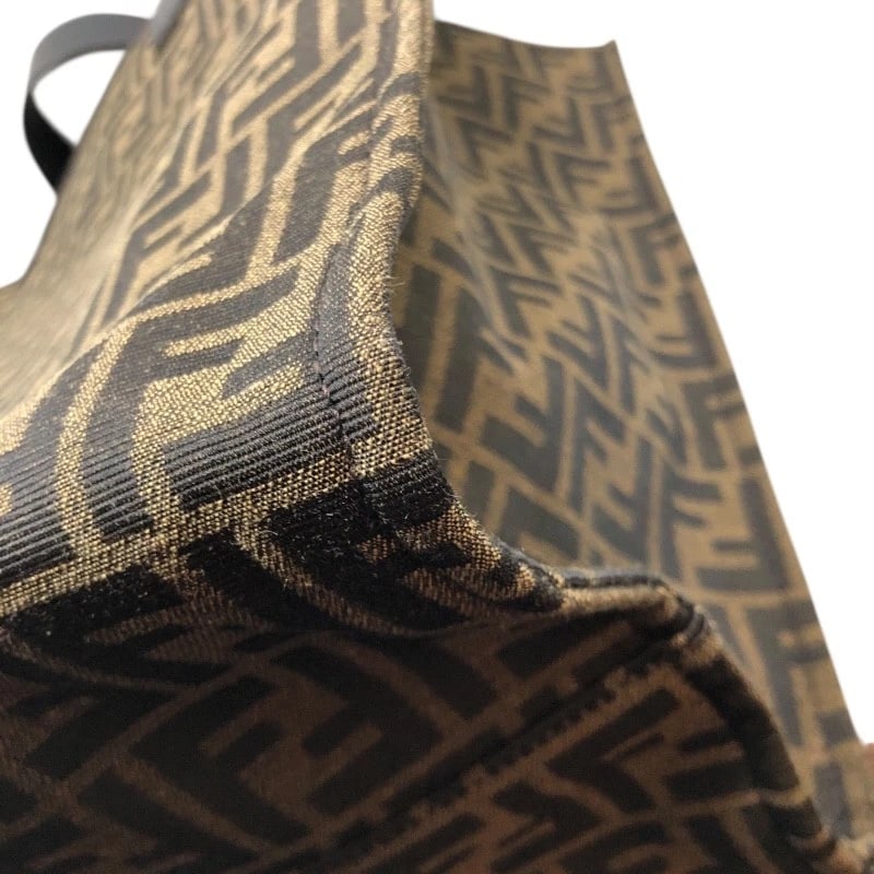 FENDI FF LOGO TOTE BAG - 8