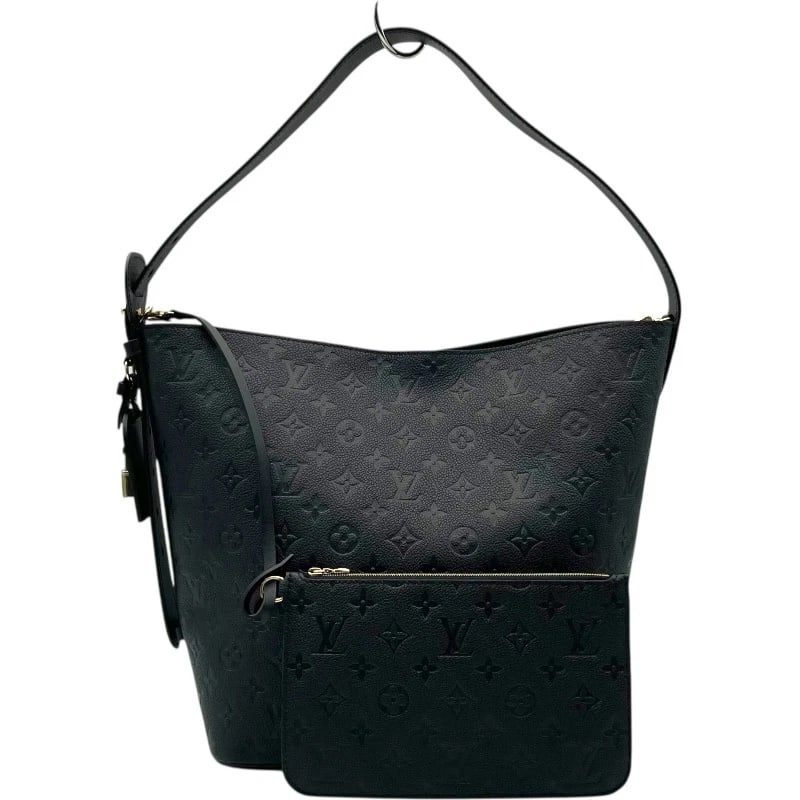 LOUIS VUITTON ALL IN GM SHOULDER BAG: LOUIS VUITTON All In GM Shoulder Bag Brand: LOUIS VUITTON Type: Shoulder Bag Material: Monogram ? An plant Color: black Size: W10.2 x H11.8x D3.9inch Shoulder:19.7inch Accessories: None