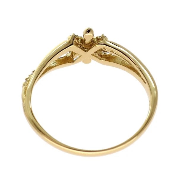 K18YG DIAMOND RING - 2