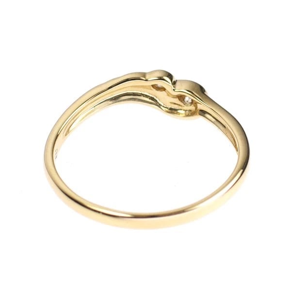 K18YG DIAMOND RING - 2