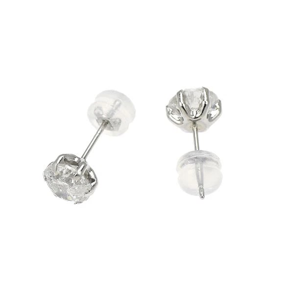 PT900 DIAMOND EARRINGS - 2