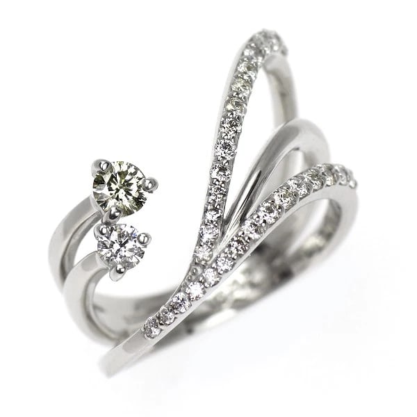 PT900 DIAMOND RING: Pt900 diamond ring Brand: None Type: rings Material: Pt900 Color: Pt Size: 3.25 US Accessories: None Accessories Notice: When purchasing pre-owned goods, please refer to the photos of the