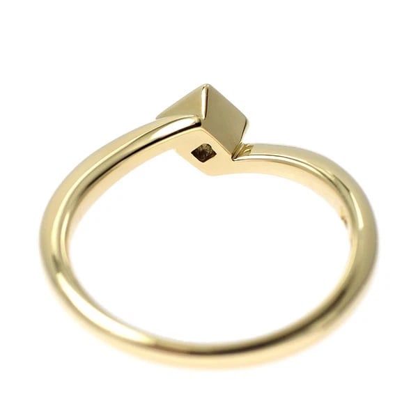 K18YG DIAMOND RING - 2