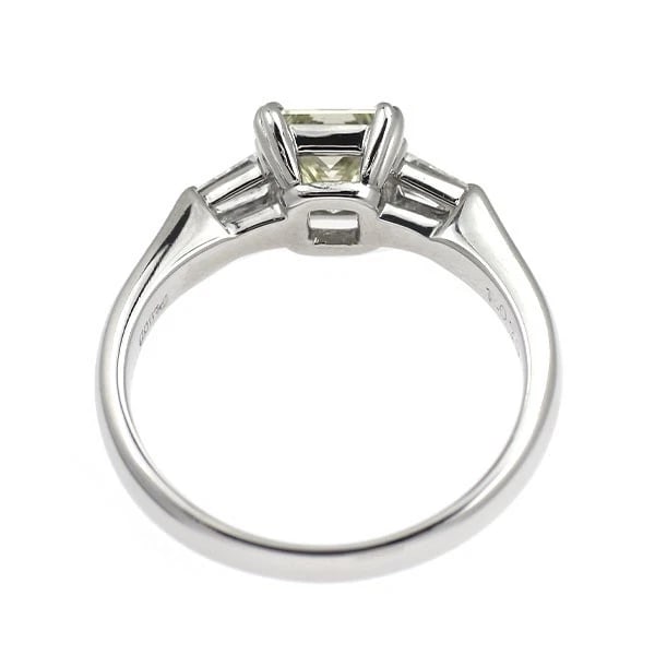 PT900 PRINCESS CUT DIAMOND RING - 2