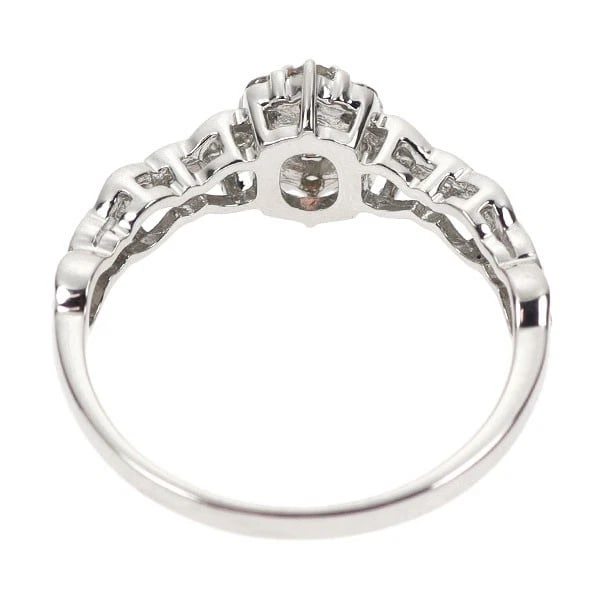 PT900 VEILINENITE DIAMOND RING - 2