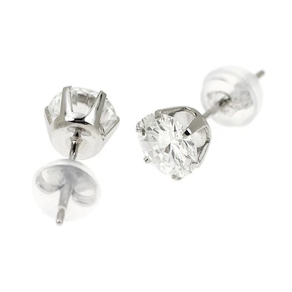 PT900 DIAMOND EARRINGS - 2