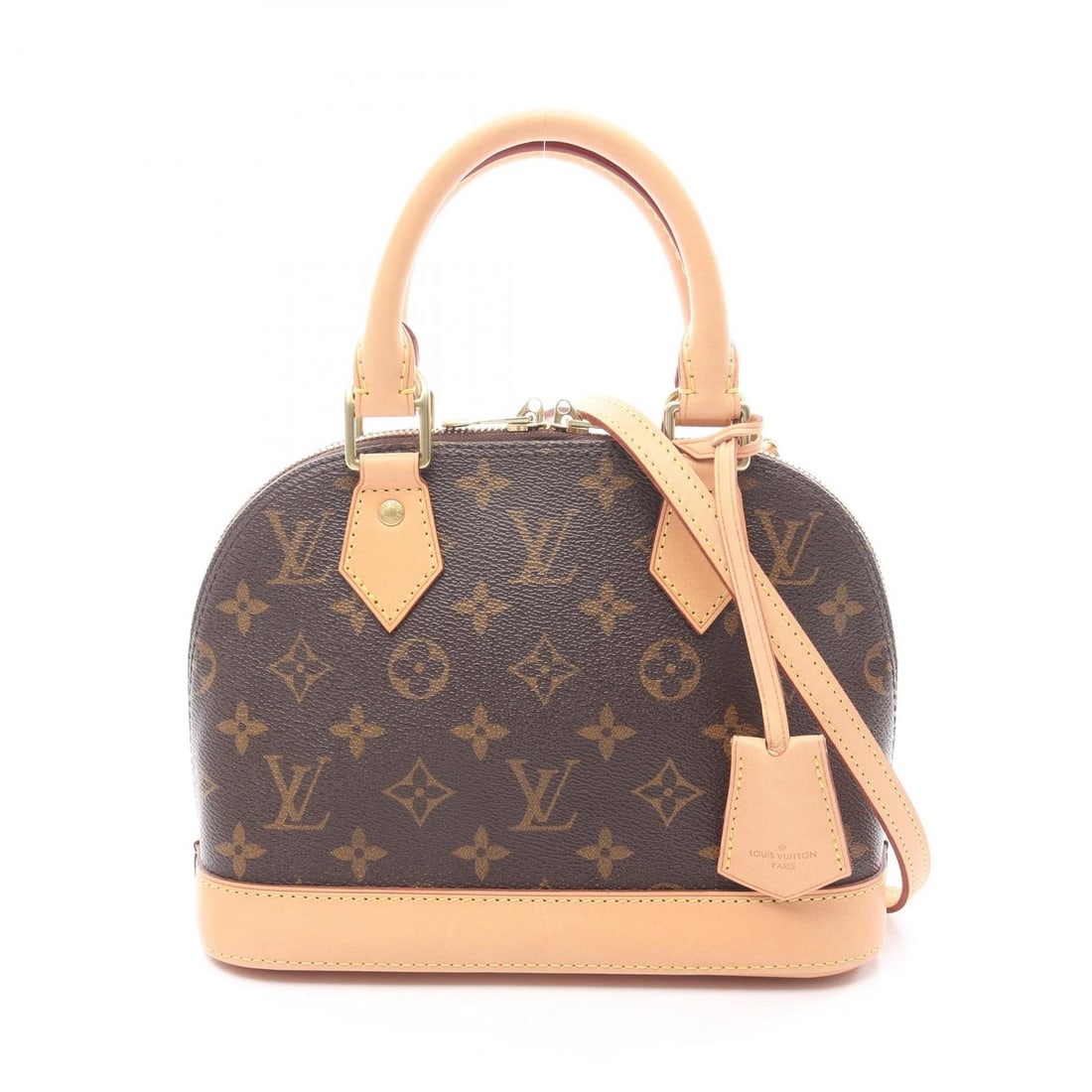 LOUIS VUITTON ALMA BB SHOULDER HANDBAG: LOUIS VUITTON Alma BB Shoulder Handbag Brand: LOUIS VUITTON Type: Handbag Material: Monogram × PVC coated canvas × leather Color: Brown??ish colors Size: H:17cm x W:23cm x D:11cm (H:6.7" x W:9.1