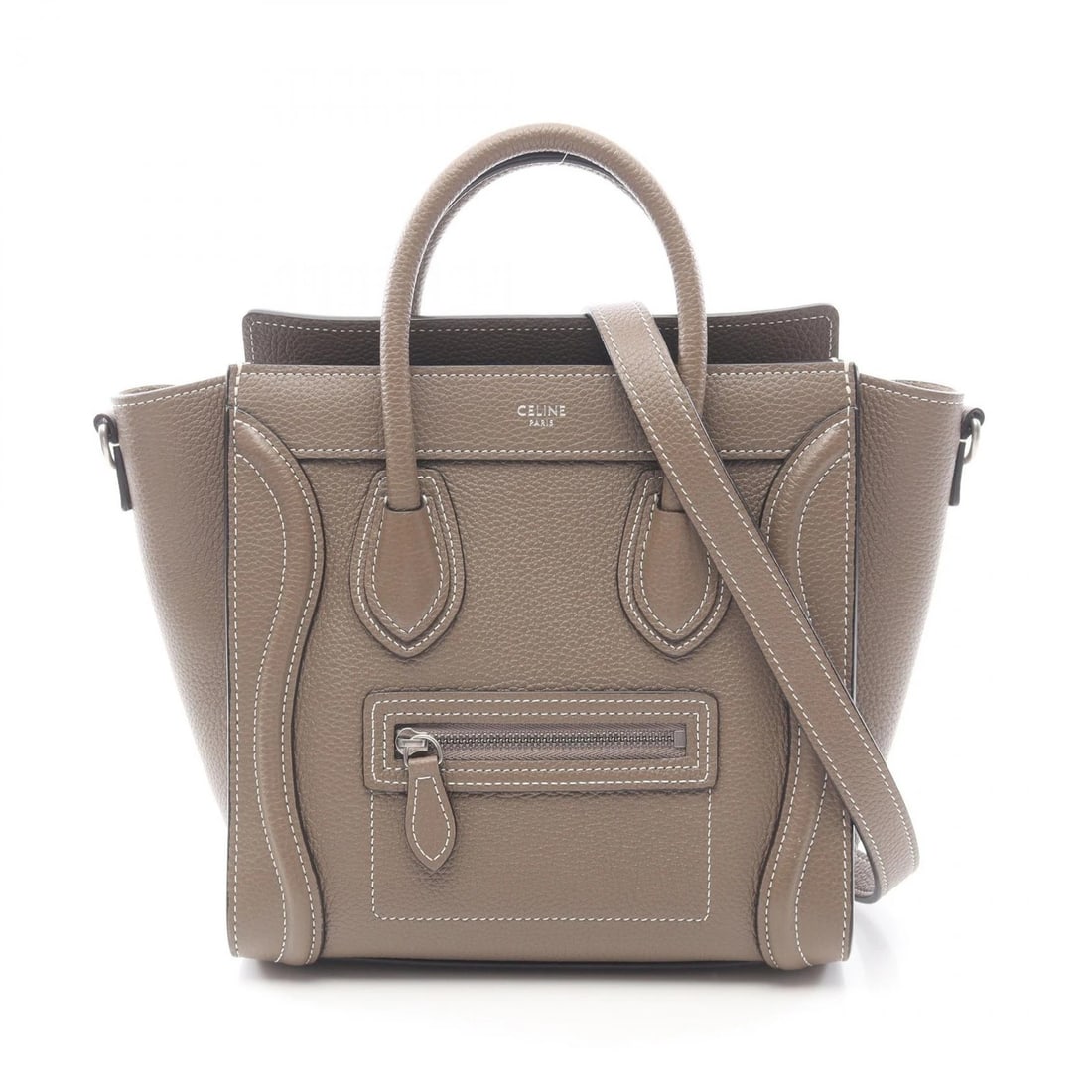 CELINE LUGGAGE NANO SHOPPER SHOULDER CROSSBODY HANDBAG (1 of 6)