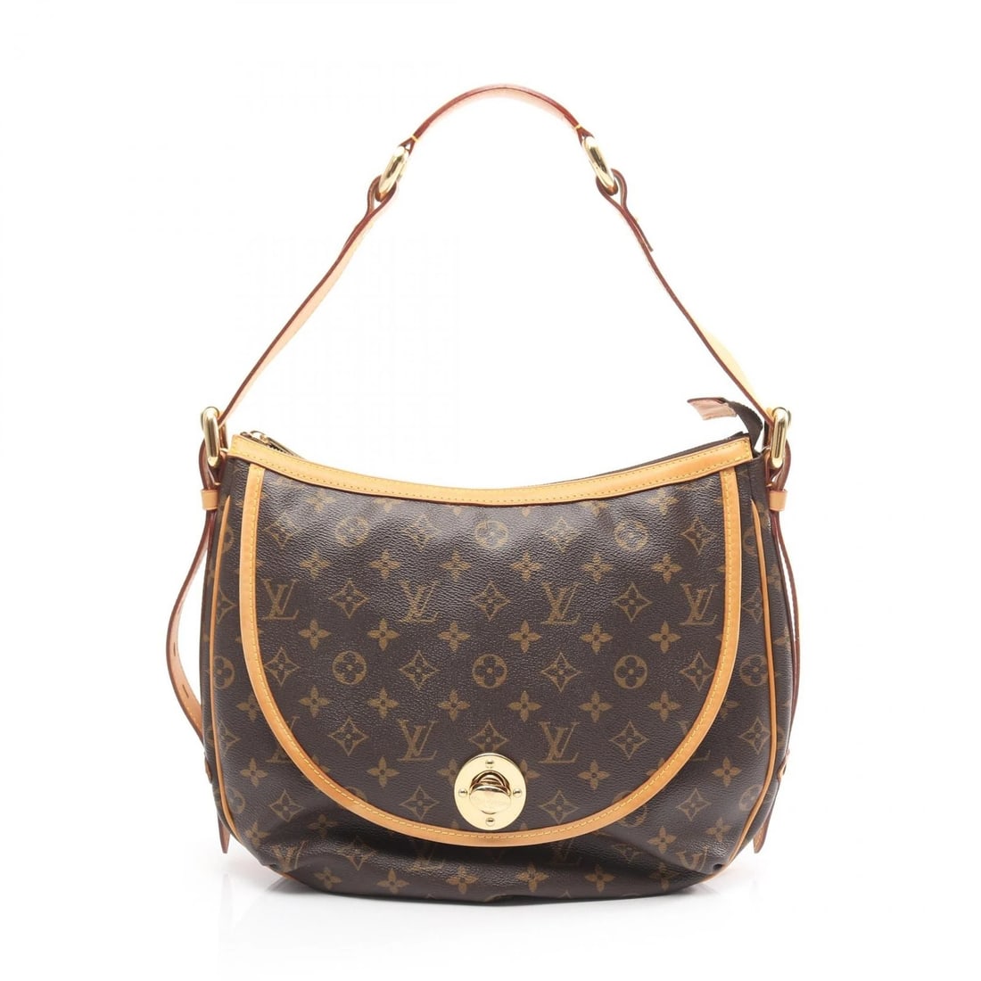 LOUIS VUITTON TULUM GM SHOULDER CROSSBODY BAG: LOUIS VUITTON Tulum GM Shoulder crossbody Bag Brand: LOUIS VUITTON Type: Shoulder Bag Material: Monogram × PVC coated canvas × leather Color: Brown??ish colors Size: H:26cm x W:34cm x D:13cm (H: