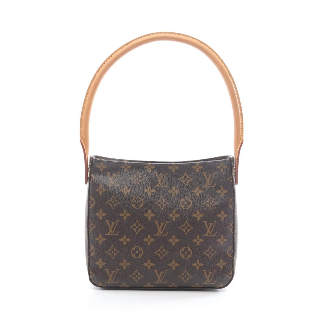 LOUIS VUITTON LOOPING MM SHOULDER BAG: LOUIS VUITTON Looping MM Shoulder Bag Brand: LOUIS VUITTON Type: Shoulder Bag Material: Monogram × PVC coated canvas × leather Color: Brown??ish colors Size: H:21cm x W:24cm x D:10cm (H:8.3"