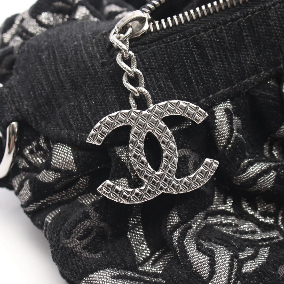 CHANEL COCO MARK CHAIN HANDBAG - 6