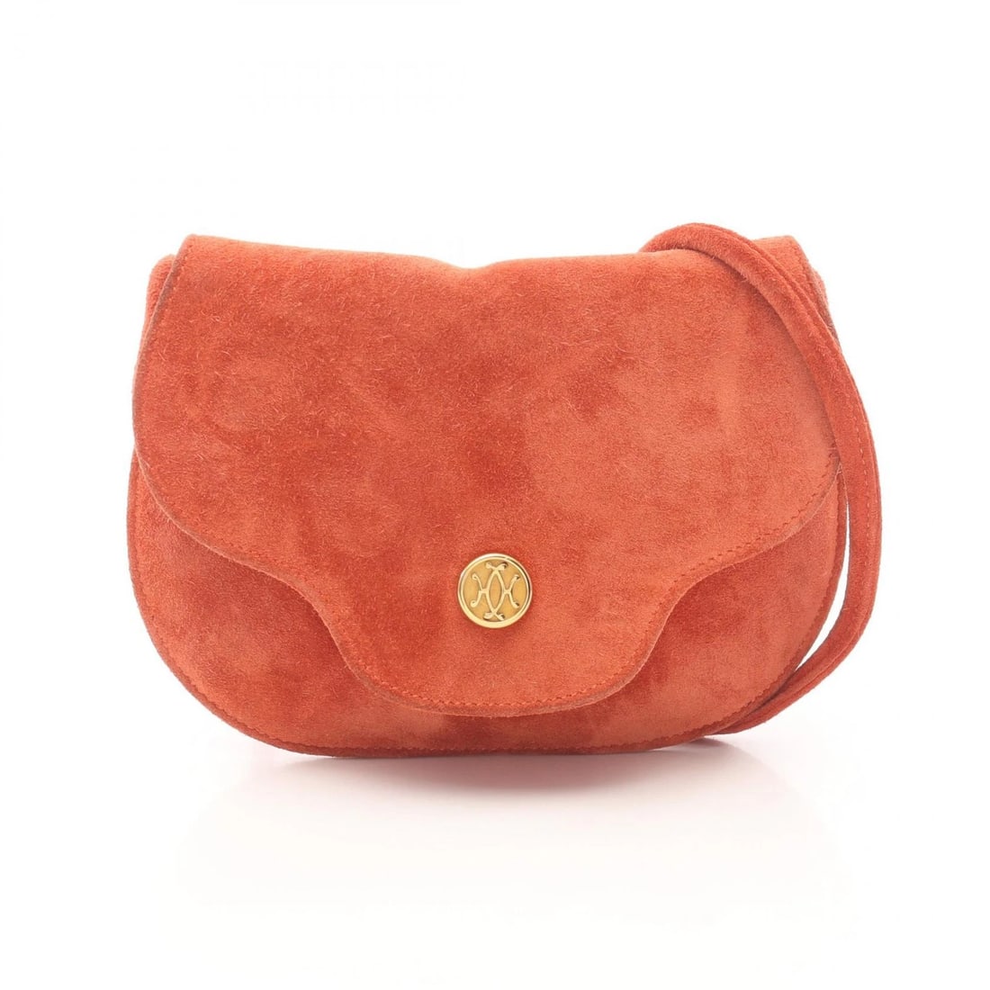 HERMES PAULA DOBLIS SHOULDER CROSSBODY BAG: HERMES Paula Doblis Shoulder Crossbody Bag Brand: HERMES Type: Shoulder Bag Material: Suede Color: Orange / Orange??ish colors Size: H:13.5cm x W:17cm x D:0.5cm (H:5.3" x W:6.7" x D:0.2") 