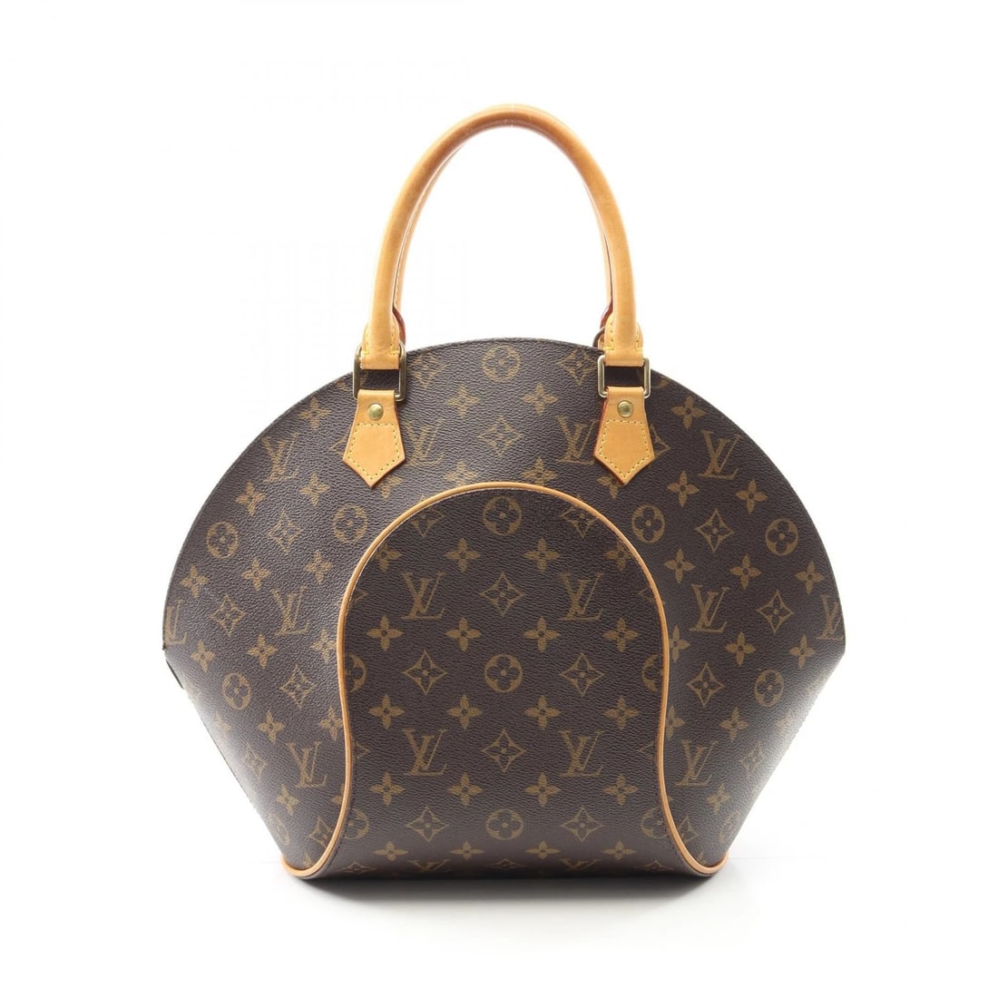 LOUIS VUITTON ELLIPSE MM HAND ZIPPED BAG: LOUIS VUITTON Ellipse MM Hand Zipped Bag Brand: LOUIS VUITTON Type: Handbag Material: Monogram × PVC coated canvas × leather Color: Brown??ish colors Size: H:31cm x W:26cm x D:15cm (H:12.2" x W: