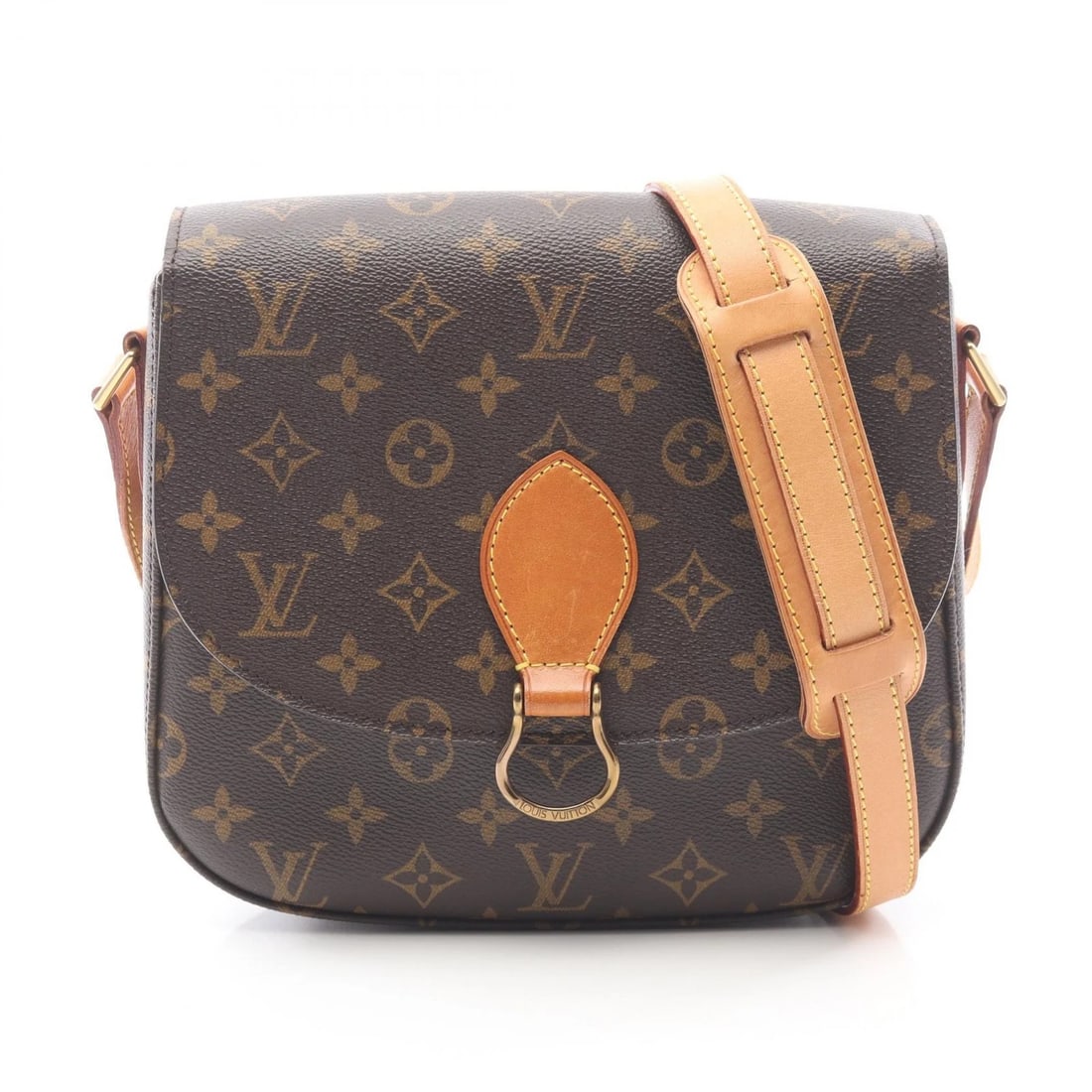 LOUIS VUITTON SAINT CLOUD GM SHOULDER CROSSBODY BAG: LOUIS VUITTON Saint Cloud GM Shoulder crossbody Bag Brand: LOUIS VUITTON Type: Shoulder Bag Material: Monogram × PVC coated canvas × leather Color: Brown??ish colors Size: H:21cm x W:24cm x D:6.