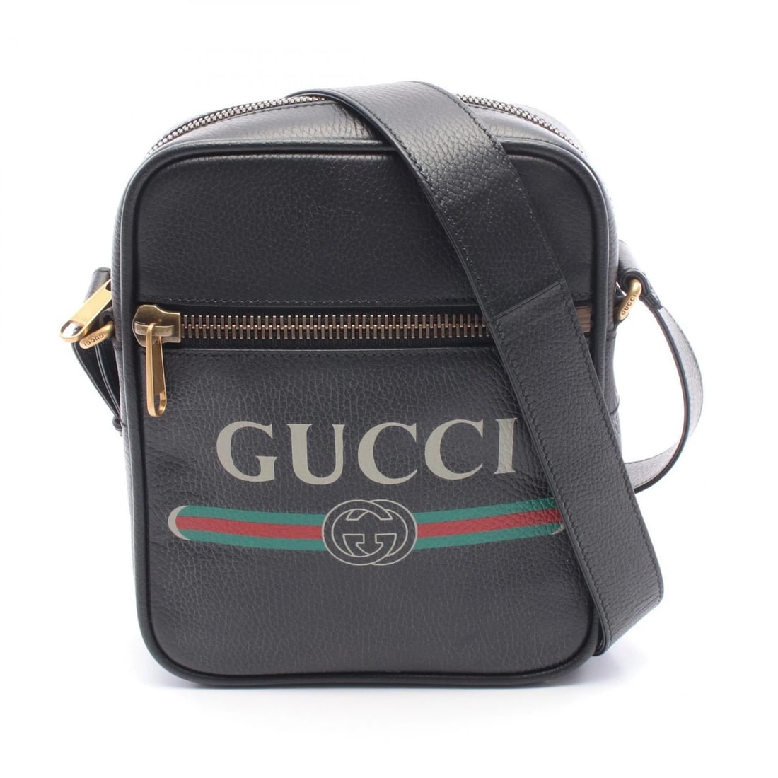 GUCCI PRINT SHOULDER CROSSBODY BAG: GUCCI print Shoulder crossbody Bag Brand: GUCCI Type: Shoulder Bag Material: leather Color: Black??ish colors × Multicolor??ish colors Size: H:24.5cm x W:20cm x D:6cm (H:9.6" x W:7.9" x D:2.4") S