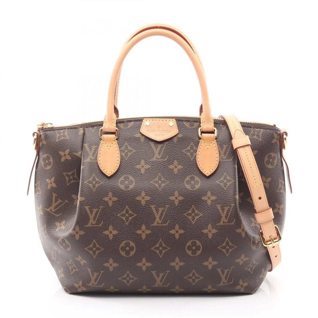 LOUIS VUITTON TURREN PM SHOULDER CROSSBODY HANDBAG: LOUIS VUITTON Turren PM shoulder crossbody Handbag Brand: LOUIS VUITTON Type: Handbag Material: Monogram × PVC coated canvas × leather Color: Brown??ish colors Size: H:23cm x W:23cm x D:11cm (H: