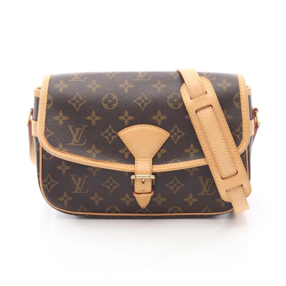 LOUIS VUITTON SOLOGNE SHOULDER CROSSBODY BAG: LOUIS VUITTON Sologne Shoulder crossbody Bag Brand: LOUIS VUITTON Type: Shoulder Bag Material: Monogram × PVC coated canvas × leather Color: Brown??ish colors Size: H:18cm x W:26cm x D:8cm (H:7.