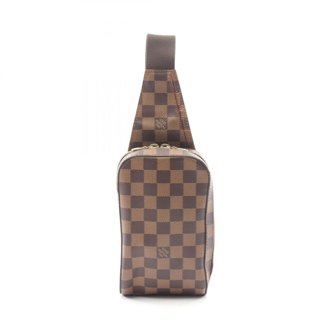 LOUIS VUITTON GERONIMOS WAIST BUM BELT BAG: LOUIS VUITTON geronimos Waist bum belt bag Brand: LOUIS VUITTON Type: Waist bag Body bag Material: Damier × PVC coated canvas Color: Ebene / Brown??ish colors Size: H:19cm x W:11.5cm x D:5cm (H:7
