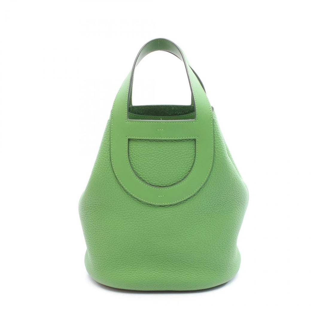 HERMES IN THE LOOP 23 TOTE HANDBAG B TAURILLON CLEMENCE: HERMES in the loop 23 tote Handbag B Taurillon Clemence Brand: HERMES Type: Handbag Material: Taurillon Clemence × leather × Taurillon Clemence Swift leather Color: Vert Yucca / Green??ish