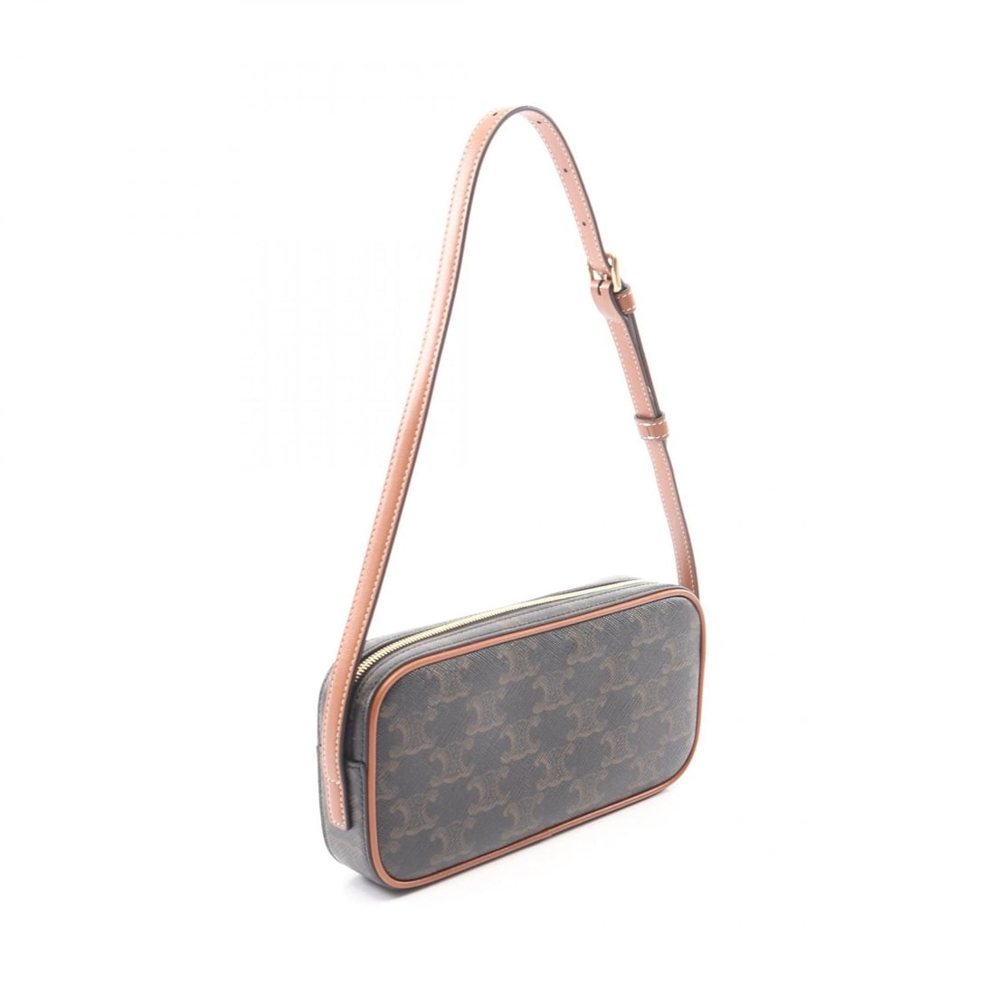 CELINE CUIR TRIOMPHE MINI CAMERA SHOULDER BAG - 2