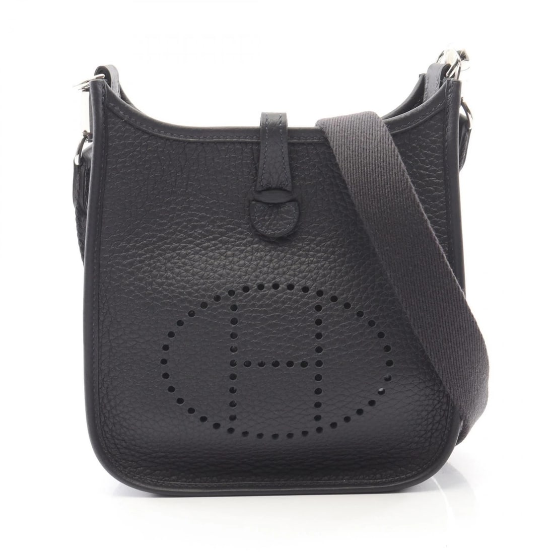 HERMES EVELYNE TPM AMAZON SHOULDER CROSSBODY BAG: HERMES Evelyne TPM Amazon Shoulder Crossbody Bag Brand: HERMES Type: Shoulder Bag Material: Taurillon Clemence × leather × Taurillon Clemence Color: Caban / Navy??ish colors Size: H:18cm x W:16.