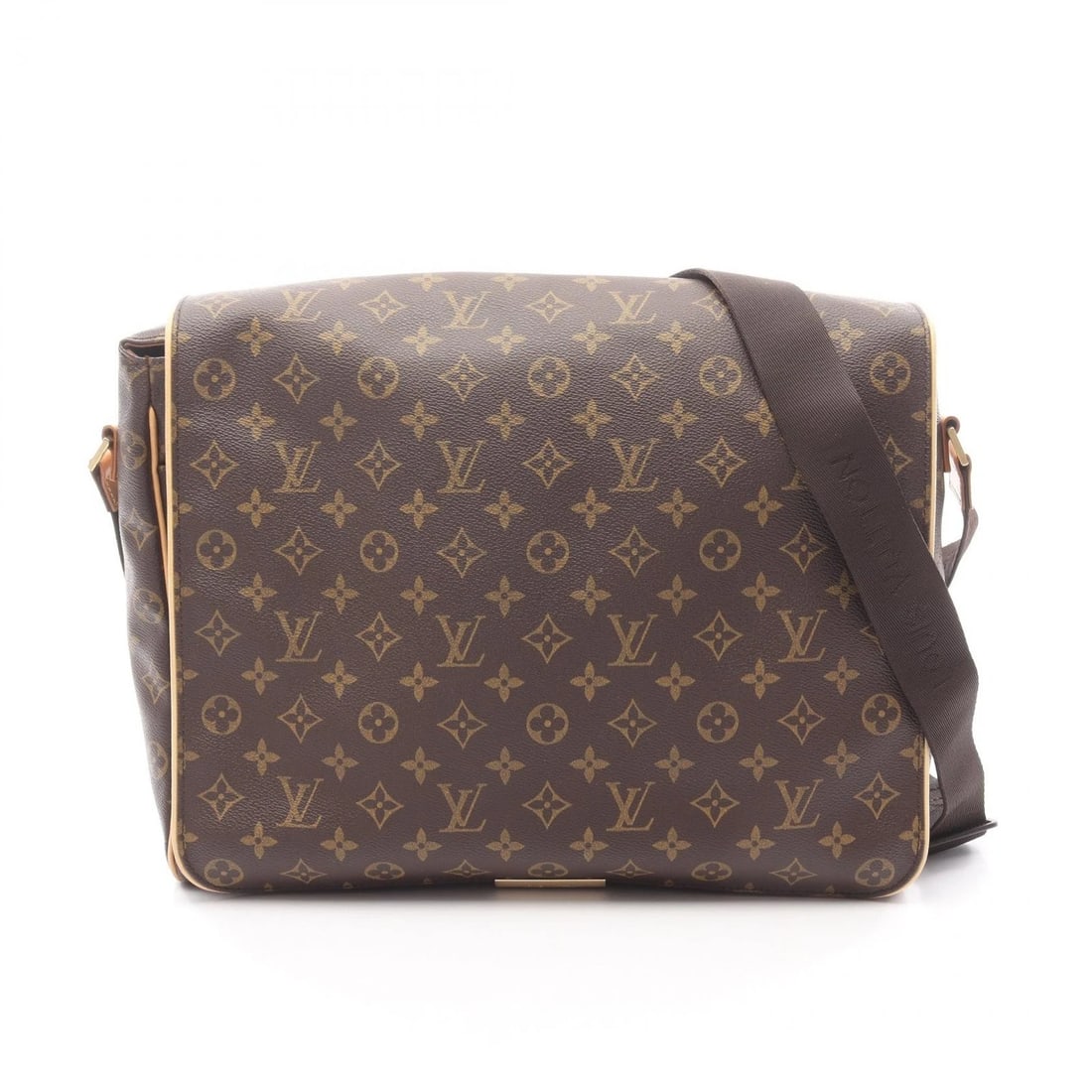 LOUIS VUITTON AVES SHOULDER CROSSBODY MESSENGER BAG: LOUIS VUITTON Aves Shoulder Crossbody Messenger Bag Brand: LOUIS VUITTON Type: Shoulder Bag Material: Monogram × PVC coated canvas × leather Color: Brown??ish colors Size: H:28cm x W:36cm x D:10