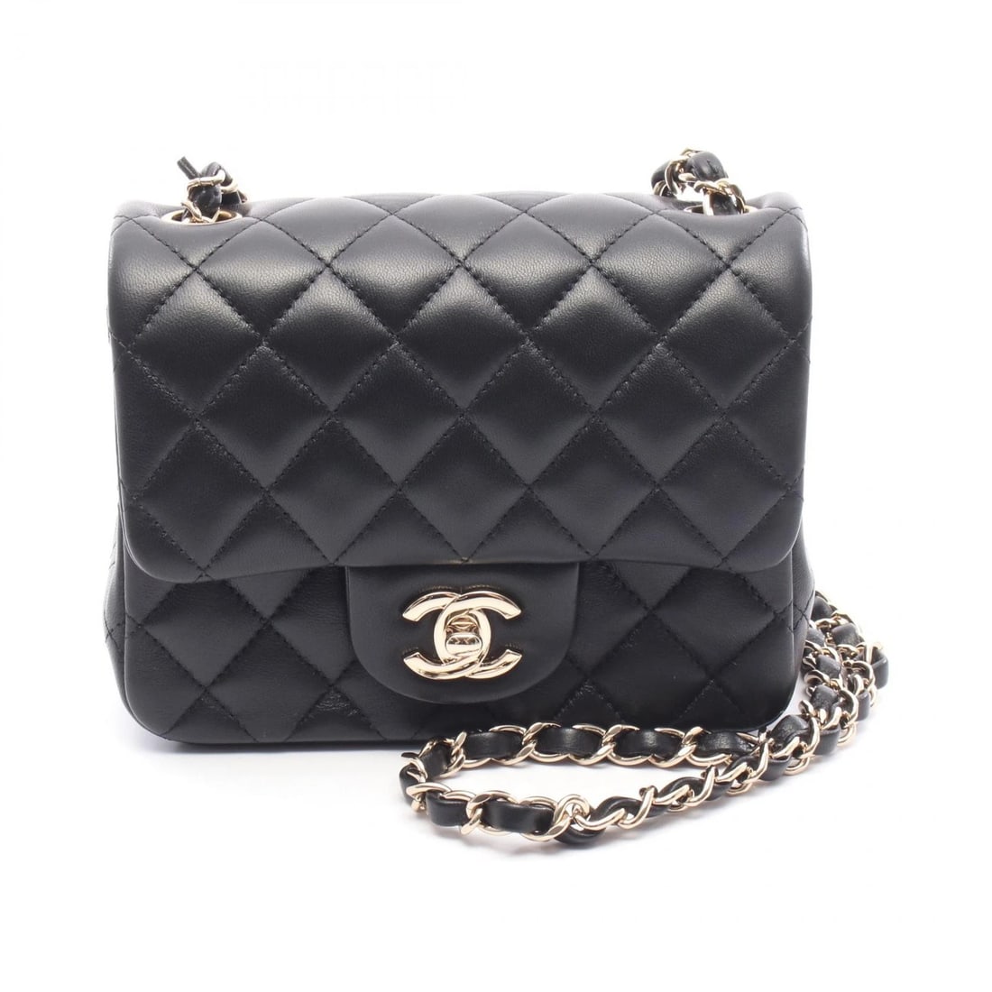 CHANEL MINI MATELASSE CHAIN CROSSBODY SHOULDER BAG (1 of 2)