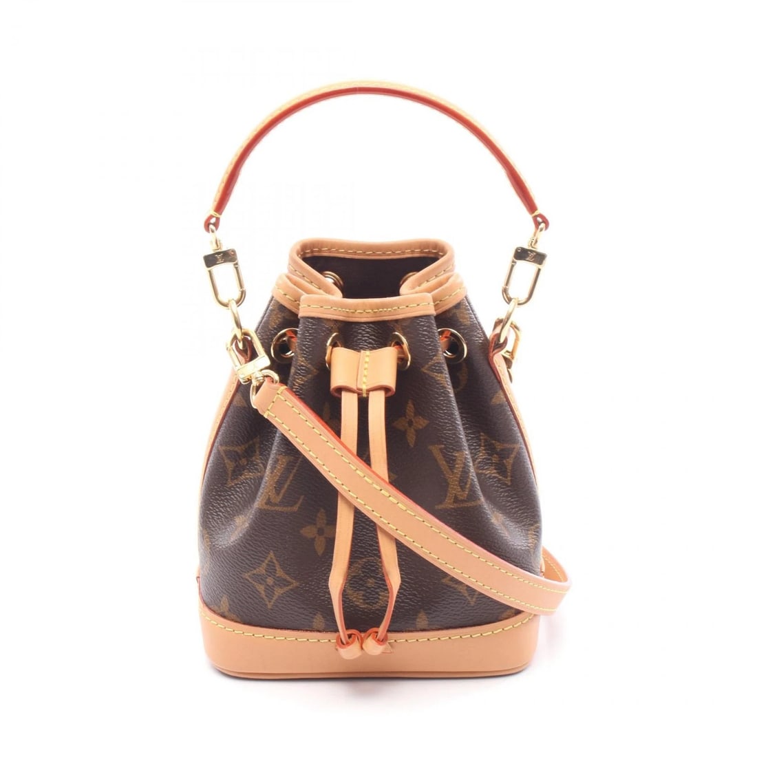 LOUIS VUITTON NANO NOES SHOULDER CROSSBODY HANDBAG: LOUIS VUITTON Nano Noes shoulder crossbody Handbag Brand: LOUIS VUITTON Type: Handbag Material: Monogram × PVC coated canvas × leather Color: Brown??ish colors Size: H:15cm x W:13cm x D:10cm (H: