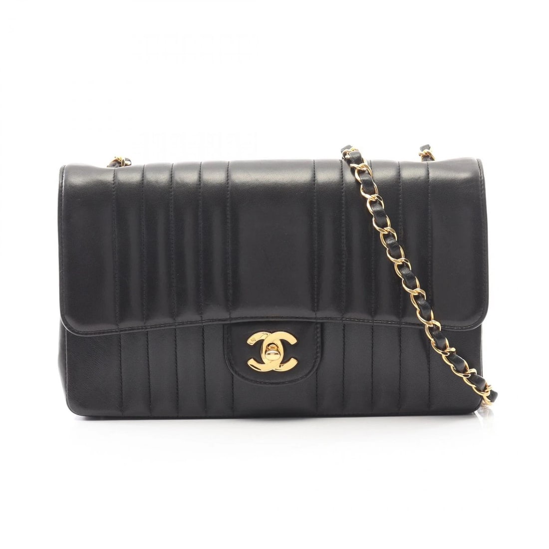 CHANEL MATELASSE DIANA FLAP CHAIN SHOULDER CROSSBODY BAG: CHANEL Matelasse Diana Flap chain Shoulder crossbody Bag Brand: CHANEL Type: Shoulder Bag Material: Lambskin (sheep leather) Color: Black??ish colors Size: H:15cm x W:25cm x D:7cm (H:5.9" x