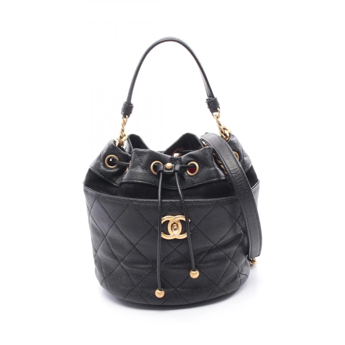 CHANEL MATELASSE MINI BUCKET SHOULDER BAG (1 of 4)