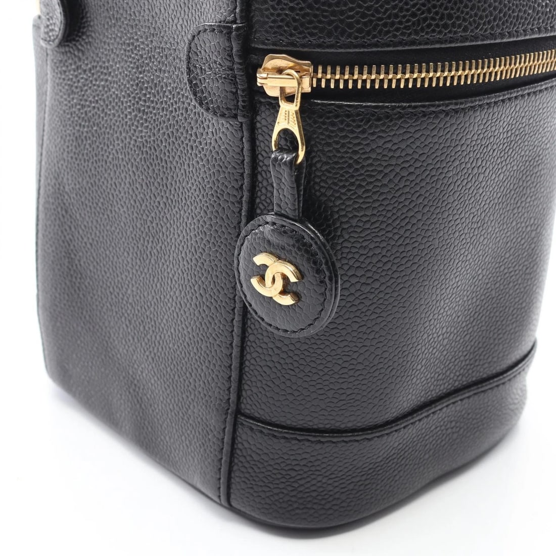 CHANEL COCO MARK VANITY HANDBAG - 5