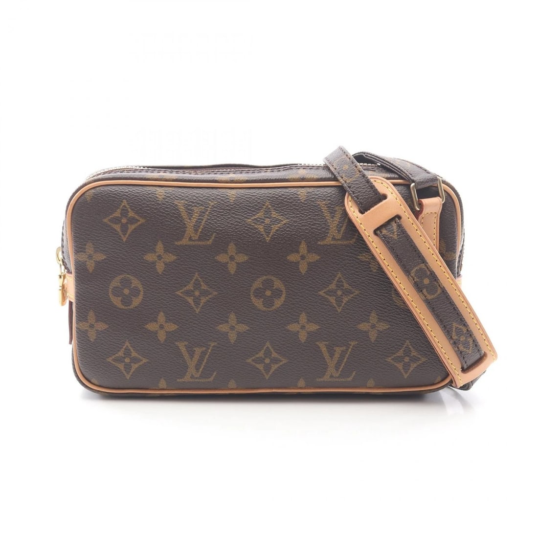 LOUIS VUITTON MARLY BANDOULIERE SHOULDER BAG: LOUIS VUITTON Marly Bandouliere Shoulder Bag Brand: LOUIS VUITTON Type: Shoulder Bag Material: Monogram × PVC coated canvas × leather Color: Brown??ish colors Size: H:12cm x W:22cm x D:4cm (H:4.