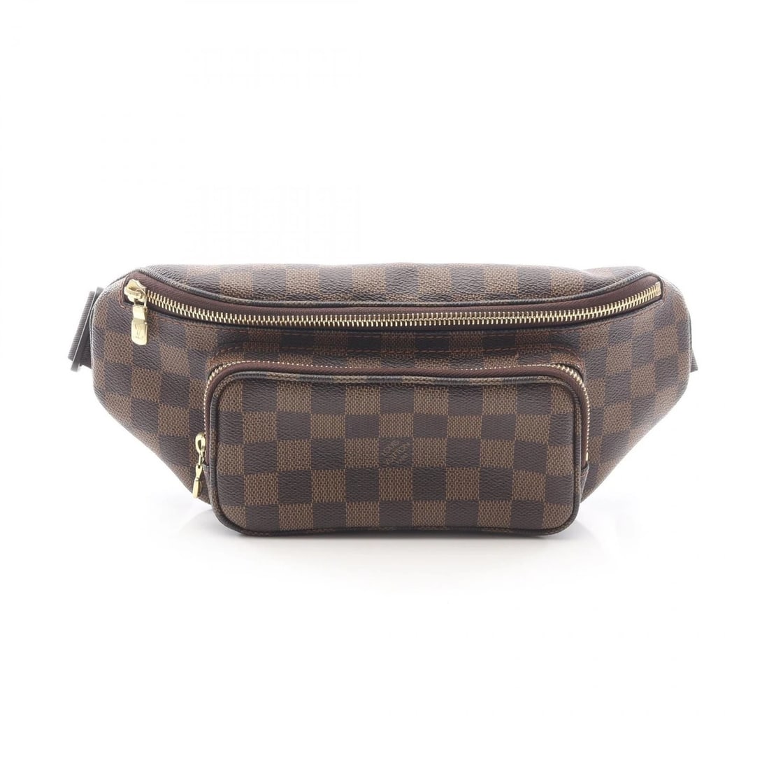 LOUIS VUITTON BUM MELVILLE WAIST BELT BAG: LOUIS VUITTON Bum Melville Waist belt bag Brand: LOUIS VUITTON Type: Waist bag Body bag Material: Damier × PVC coated canvas × leather Color: Ebene / Brown??ish colors Size: H:14cm x W:20cm