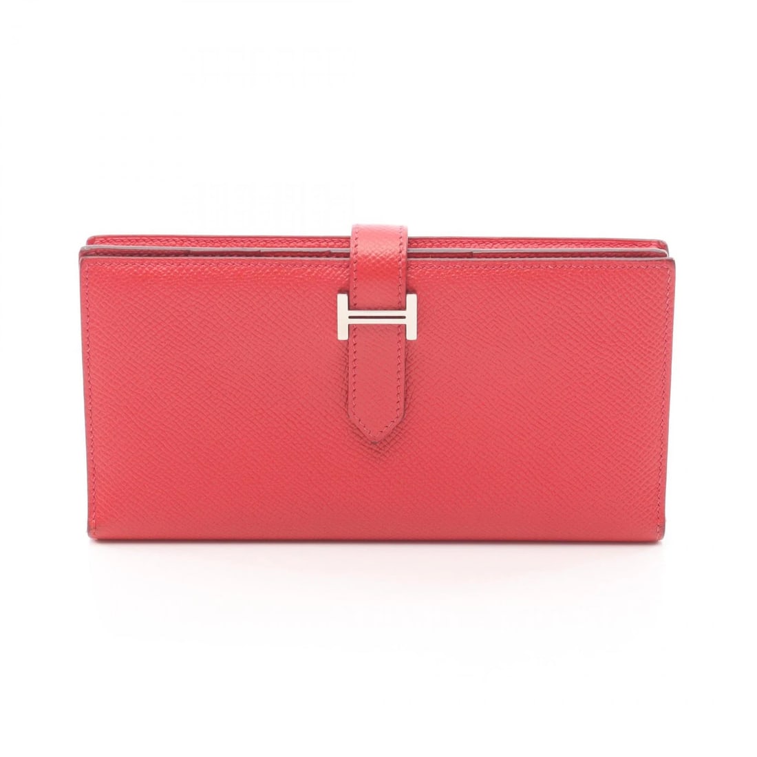HERMES BEARN SOUFFLET BIFOLD PURSE WALLET: HERMES Bearn Soufflet Bifold purse wallet Brand: HERMES Type: Bifoldpurse Material: Epsom × leather × Calfskin (cowhide) × Epsom Color: Rouge casaque / Red??ish colors Size: H:9cm x W:17.5cmx D