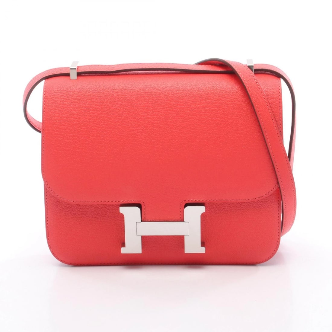 HERMES CONSTANCE MINI MIROIR SHOULDER BAG CHEVRE LEATHER (1 of 5)