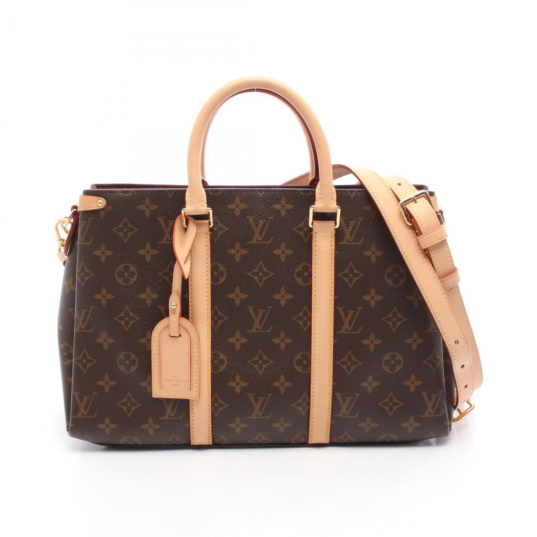 LOUIS VUITTON SUFLO MM 2WAY SHOULDER HANDBAG (1 of 5)