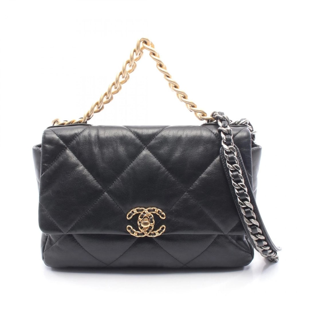 CHANEL 19 DIX-NEUF MATELASSE CHAIN SHOULDER BAG (1 of 3)