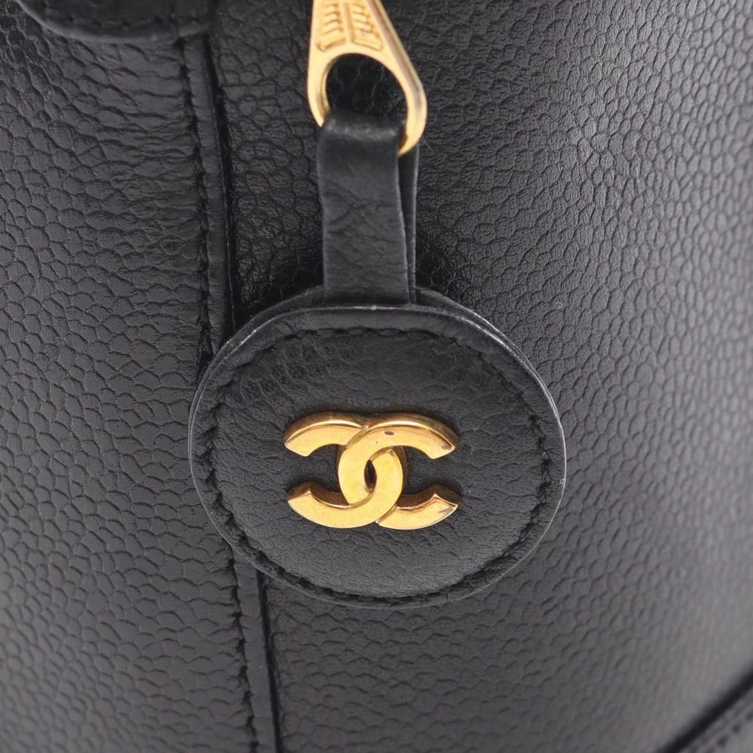 CHANEL COCO MARK VANITY HANDBAG - 6
