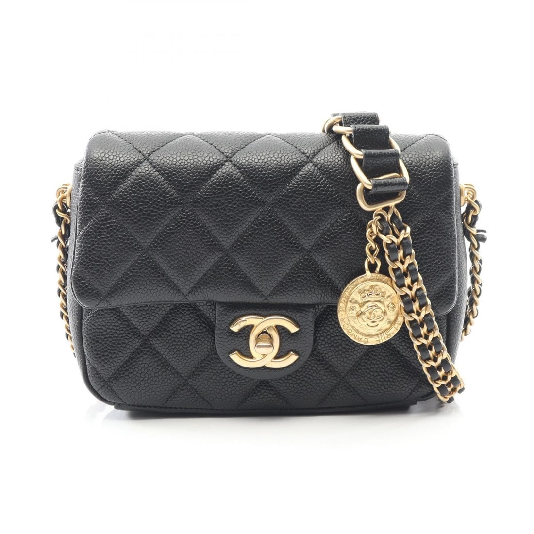 CHANEL MATELASSE CAMELLIA SHOULDER BAG (1 of 6)