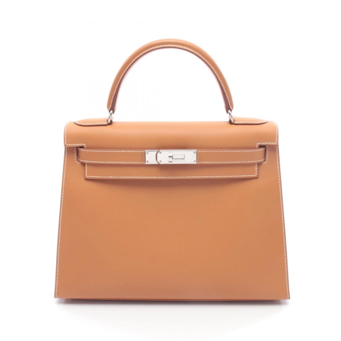 HERMES KELLY SHOULDER HANDBAG CHAMONIX LEATHER BROWN: HERMES Kelly Shoulder Handbag Chamonix leather Brown Brand: HERMES Type: Handbag Material: Chamonix leather × leather Color: Natural sable / Brown??ish colors Size: H:21cm x W:28cm x D:11cm